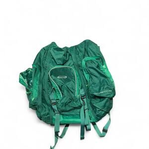 Montbell green backpack